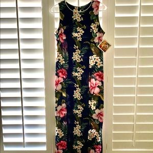 Skeeveless Tank Hawaiian Dress
